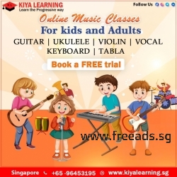 Instruments classes in singapore | kiya learning